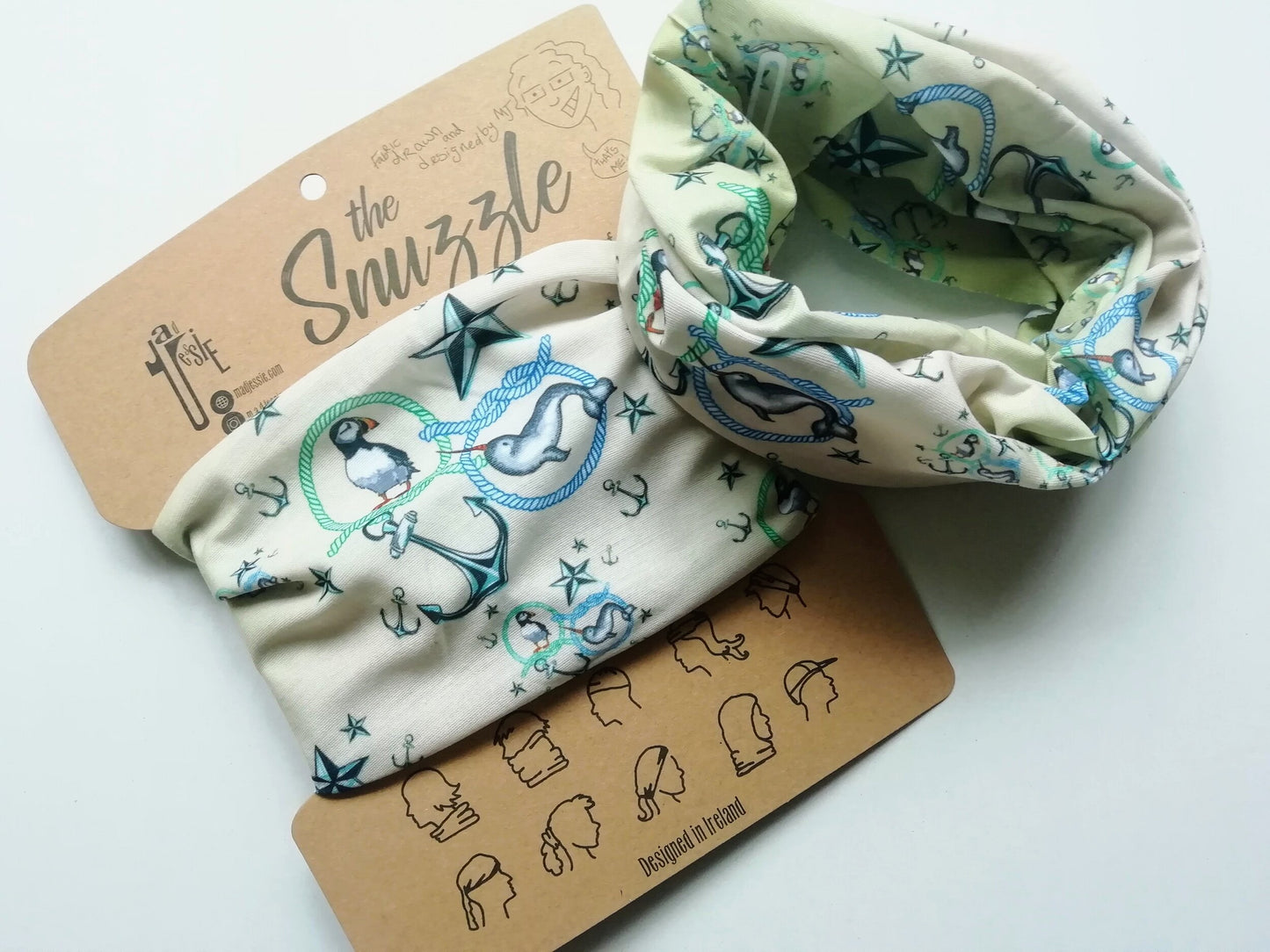 Snuzzle - Puffins &amp; Narwals (Nautical Snuzzle)