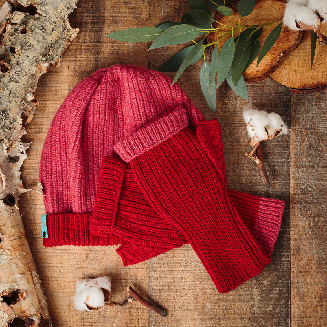 The Mad Jessie Skipper Hat and Wrist Warmer Set