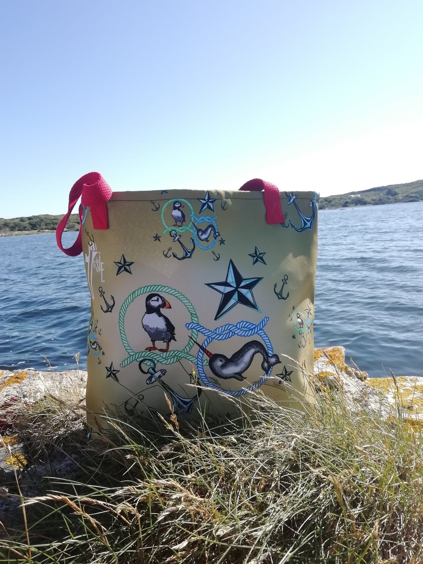Puffins & Narwhals Bespoke Luxury Tote - Limited (only 25 available!)