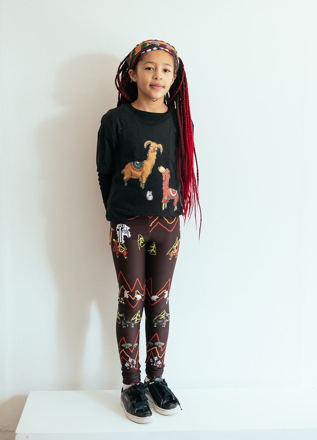 Llama Leggings (a.k.a. forest adventurers and mountain explorers