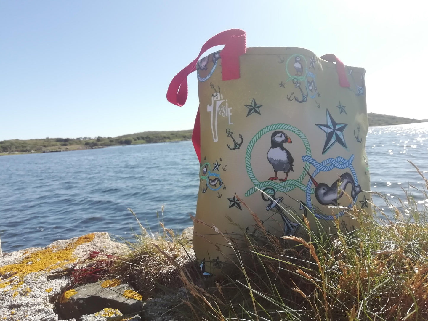 Puffins & Narwhals Bespoke Luxury Tote - Limited (only 25 available!)