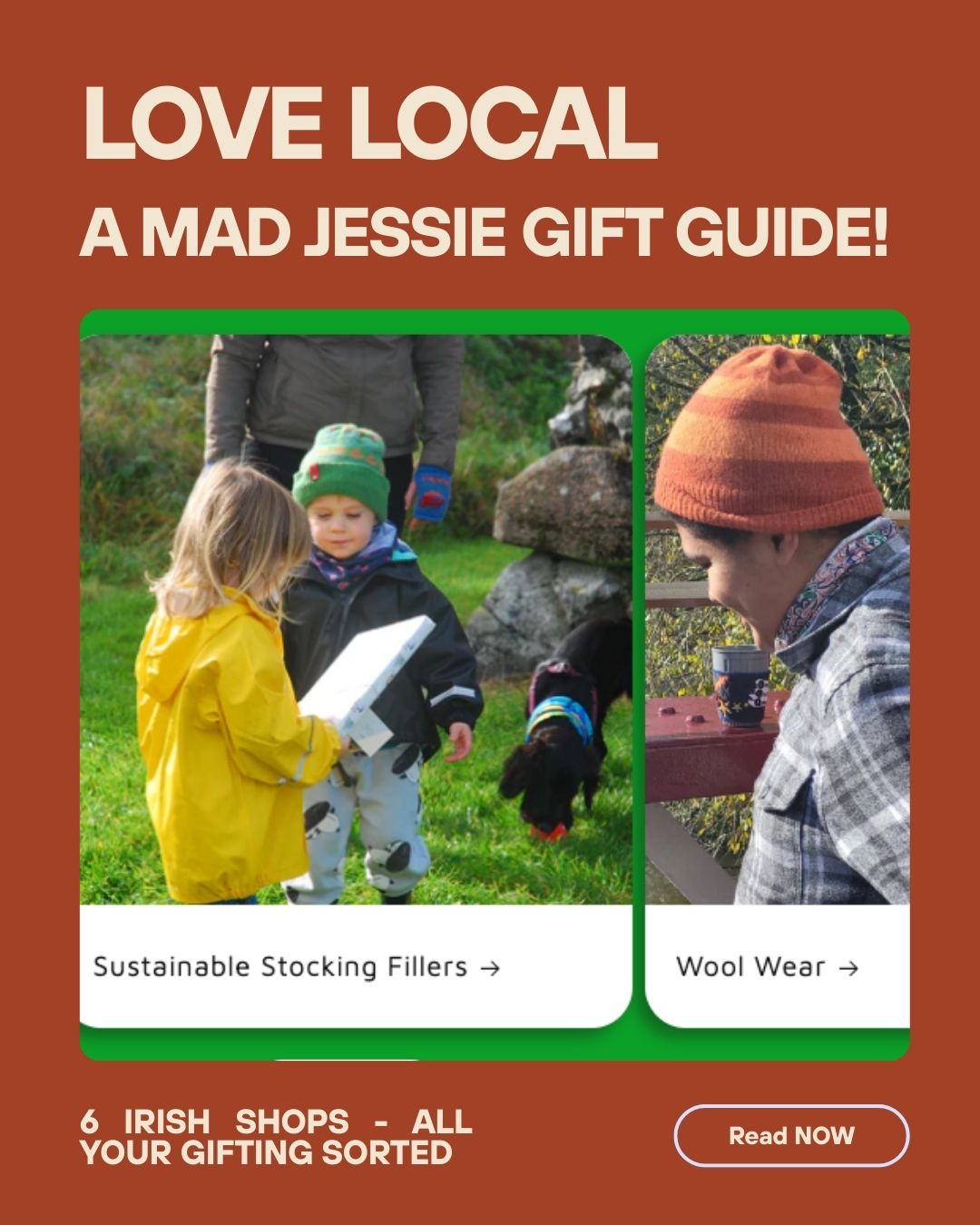 Quirky, thoughtful, original Christmas gifts from Irish shops and Retailers