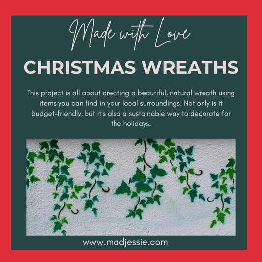 Monday Makes: DIY Festive Wreath from Foraged Materials