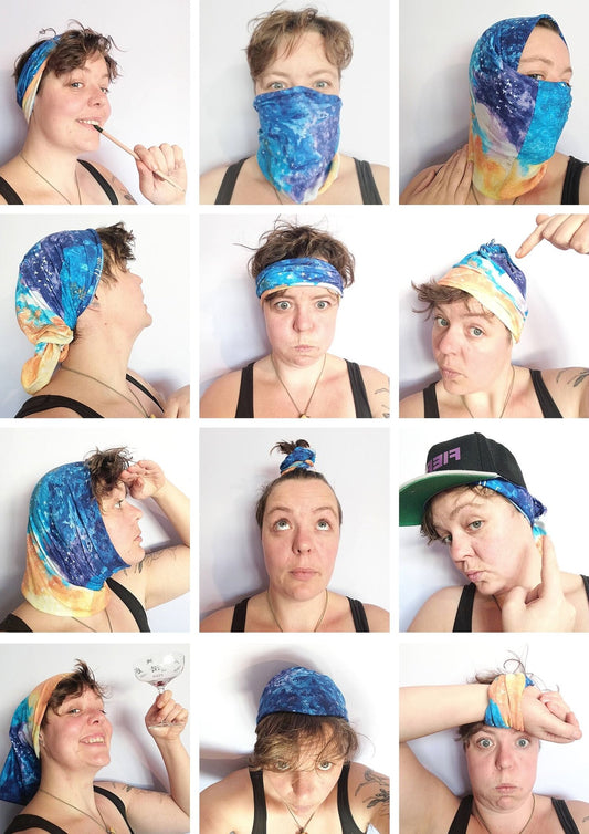 How to Wear your Snuzzle Multi-Use Headwear in 13 Easy and Simple Styles