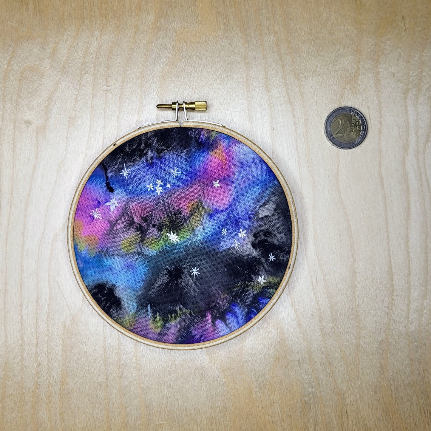 Embroidered Artwork - Navigate by the Stars - Centaurus
