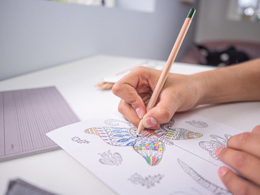 Plantable Pencils - Red and Green, Basil and Carnation