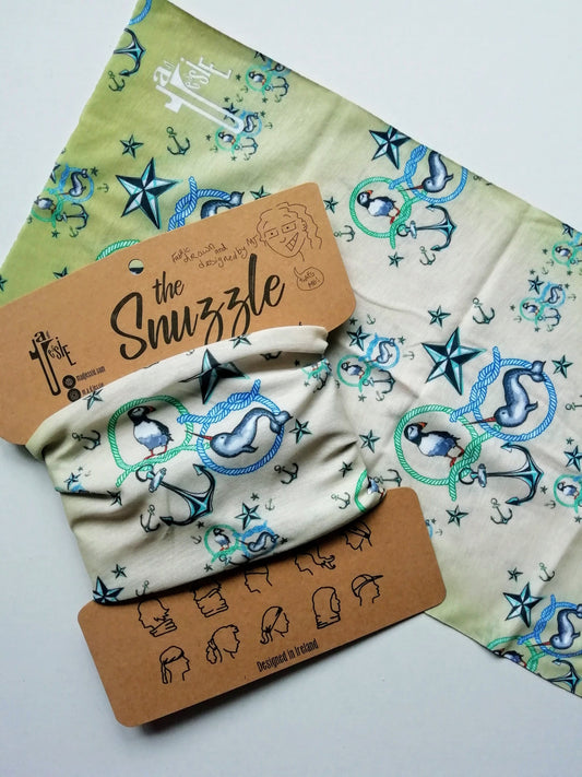 Snuzzle - Puffins &amp; Narwals (Nautical Snuzzle)