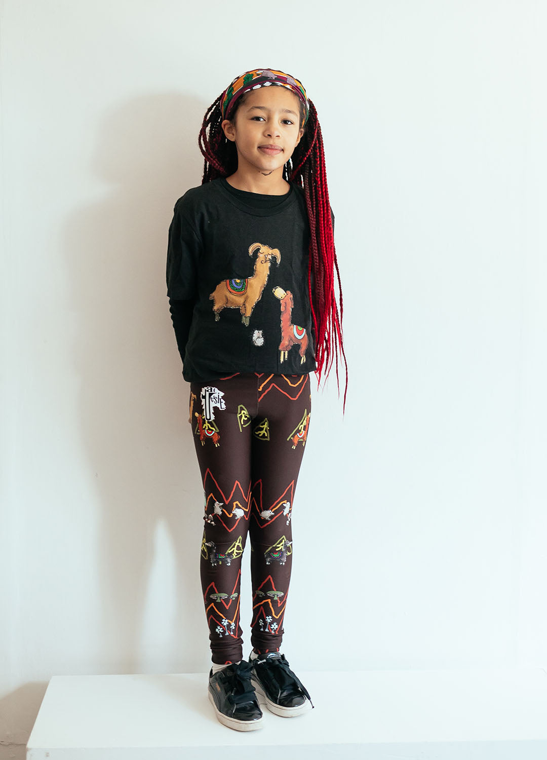 Llama Leggings (a.k.a. forest adventurers and mountain explorers)