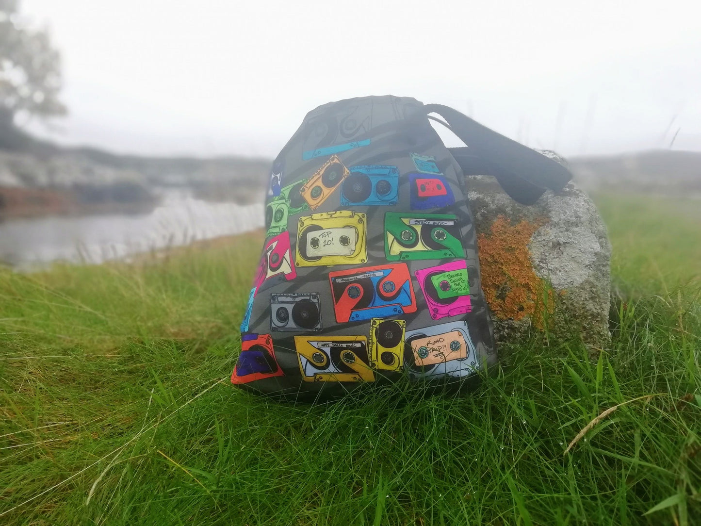 Mix Tape - Vintage Bespoke Luxury Tote - Limited (only 25 available!)